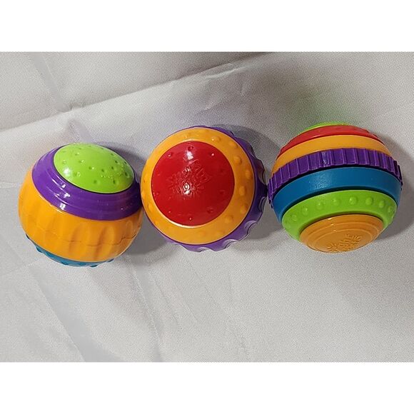 Bright Stars sensory balls lot of 3 - Picture 2 of 4